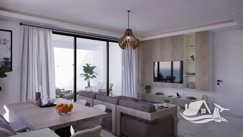 Prodej bytu 2+kk, Deryneia, Kypr, 50 m2