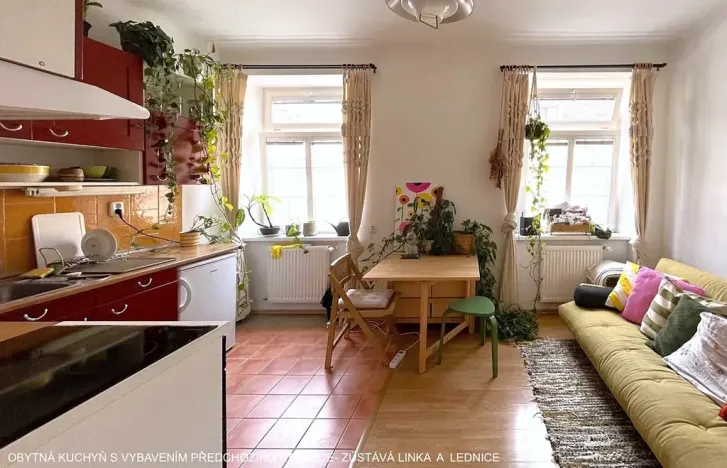 Pronájem bytu 2+kk, Brno, Gorkého, 40 m2