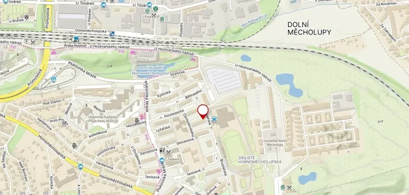 Pronájem bytu 3+kk, Praha - Hostivař, Hokejová, 60 m2