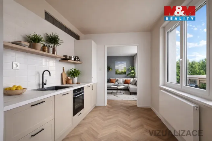 Prodej bytu 3+1, Brandýs nad Orlicí, V Zahradách, 72 m2