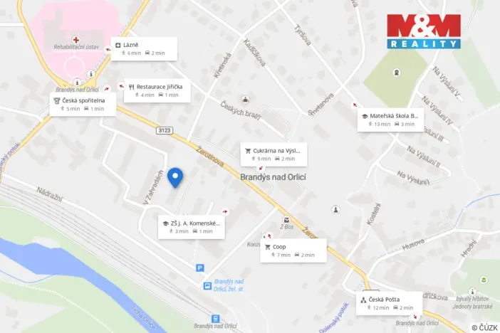 Prodej bytu 3+1, Brandýs nad Orlicí, V Zahradách, 72 m2