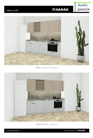 Pronájem bytu 1+1, Liberec, Moskevská, 37 m2