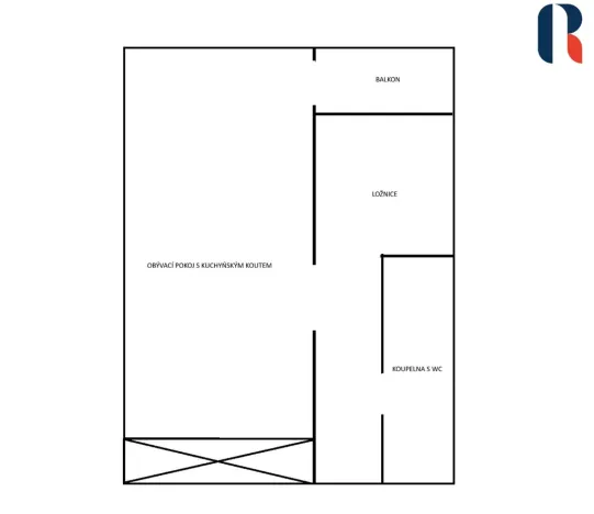 Prodej bytu 2+kk, Praha - Hlubočepy, Kováříkova, 52 m2