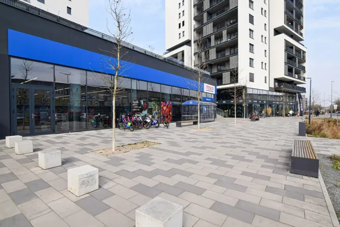 Pronájem bytu 1+kk, Praha - Modřany, Mezi vodami, 39 m2