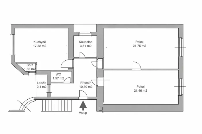 Prodej bytu 3+kk, Praha - Nusle, Rostislavova, 80 m2