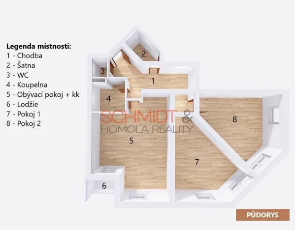 Prodej bytu 3+kk, Hustopeče, U Větrolamu, 90 m2