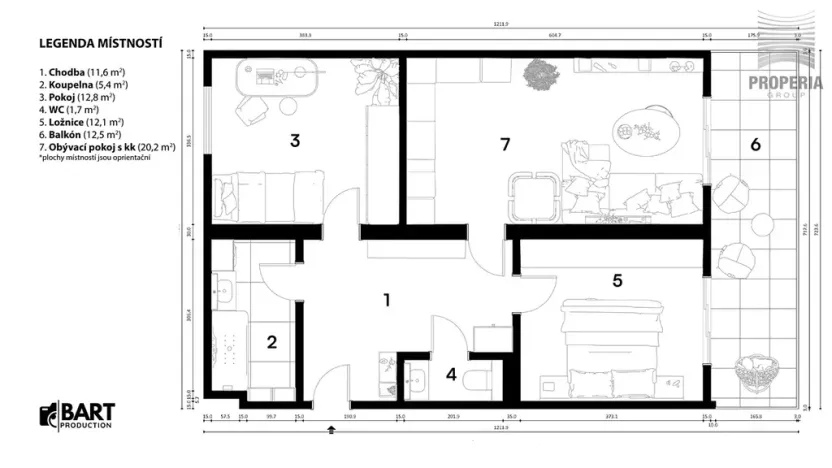 Prodej bytu 3+kk, Ivančice, Břízová, 67 m2