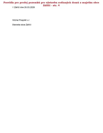 Prodej pozemku pro bydlení, Záříčí, 901 m2