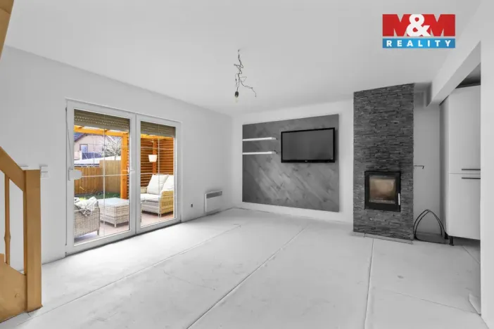 Prodej rodinného domu, Obříství - Dušníky, Hasičská, 80 m2