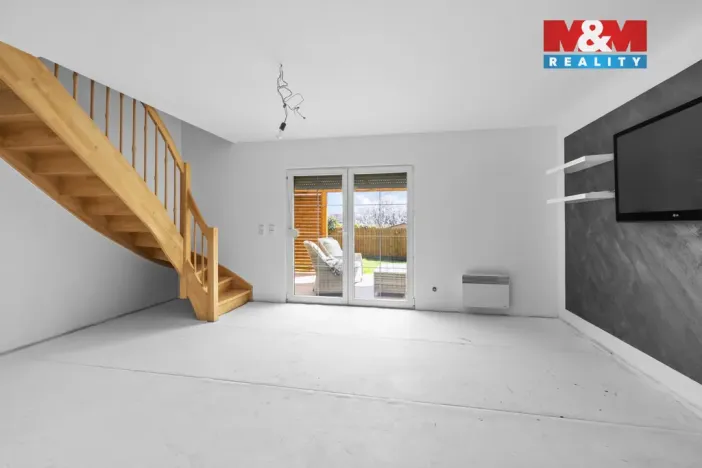 Prodej rodinného domu, Obříství - Dušníky, Hasičská, 80 m2