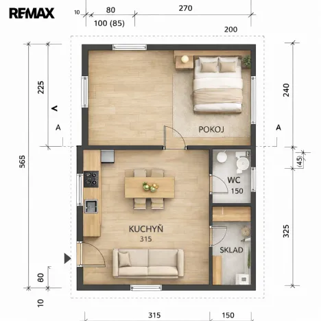 Prodej chaty, Zdiby - Brnky, Roztocká, 38 m2