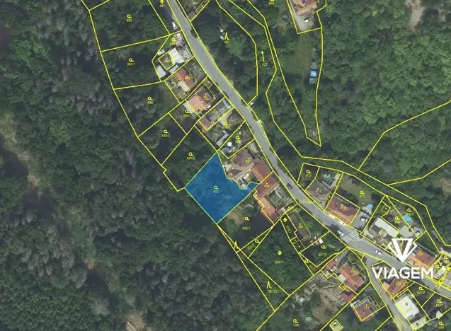 Prodej zahrady, Všenory, 820 m2