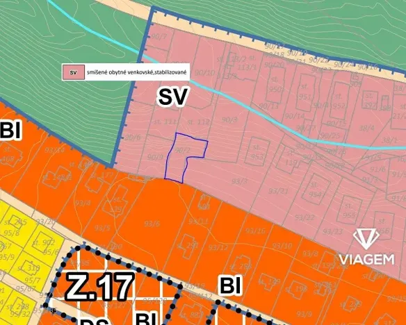 Prodej podílu zahrady, Babice, 215 m2
