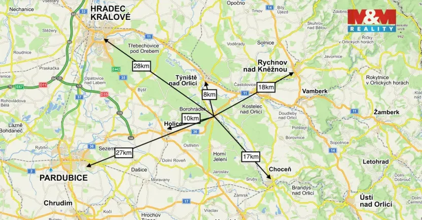 Prodej chaty, Borohrádek, 20 m2