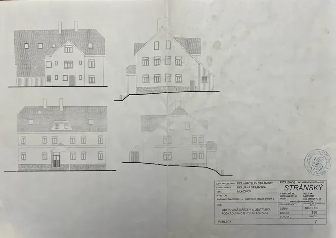 Prodej ubytování, Mladkov, 550 m2