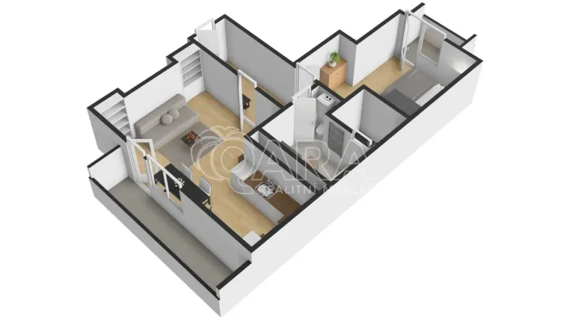 Prodej bytu 2+kk, Praha - Bubeneč, Ve struhách, 48 m2