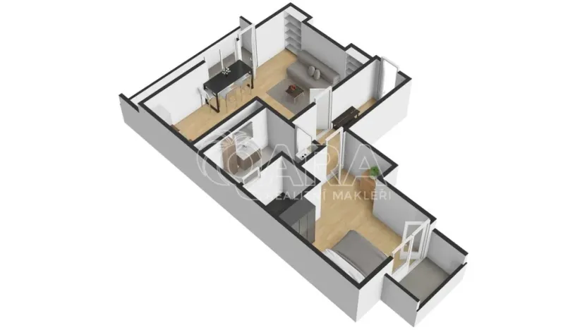 Prodej bytu 2+kk, Praha - Bubeneč, Ve struhách, 48 m2
