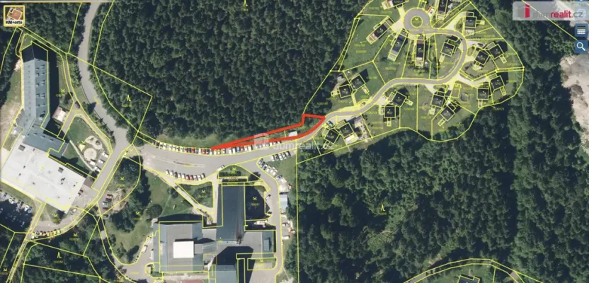 Prodej komerčního pozemku, Harrachov, 450 m2