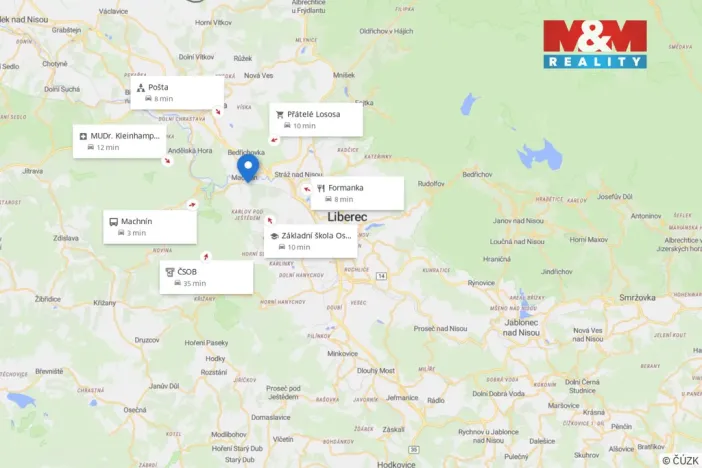 Prodej bytu 2+kk, Liberec - Liberec XXXIII-Machnín, Heřmánková, 71 m2