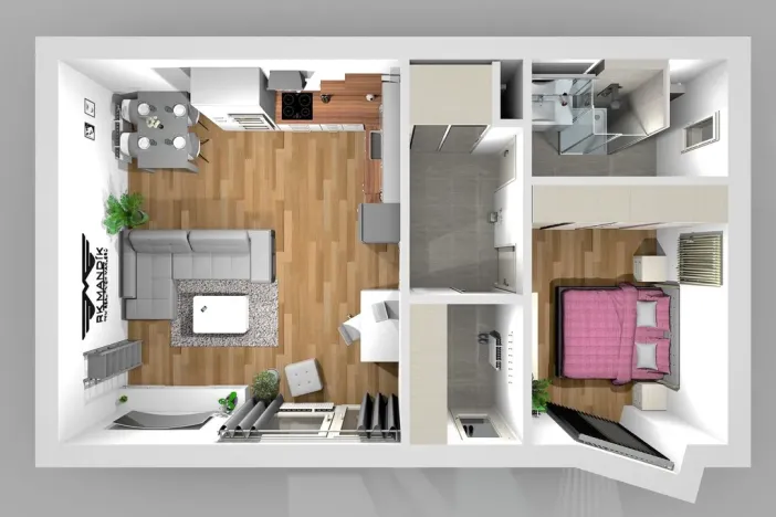 Prodej bytu 2+kk, Říčany - Radošovice, Plavínová, 59 m2