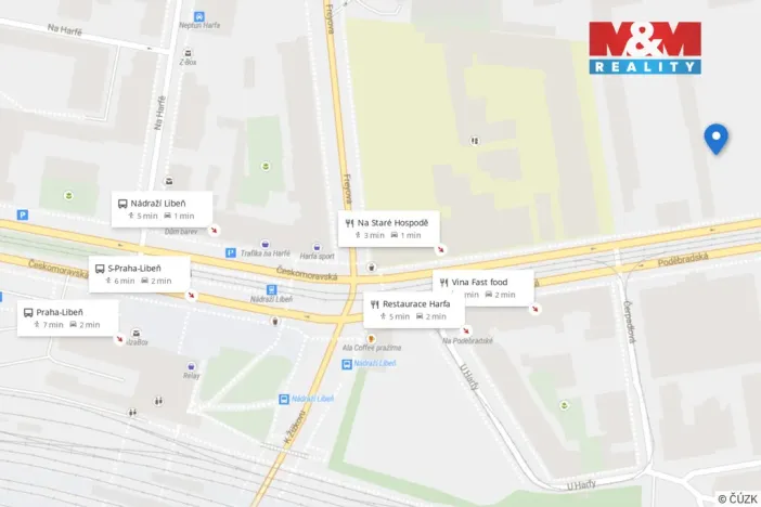 Pronájem bytu 1+kk, Praha, 35 m2