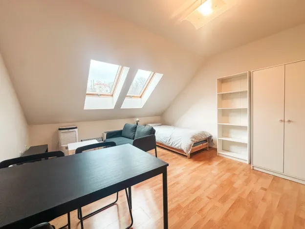 Pronájem bytu 1+kk, Praha - Smíchov, Holečkova, 26 m2