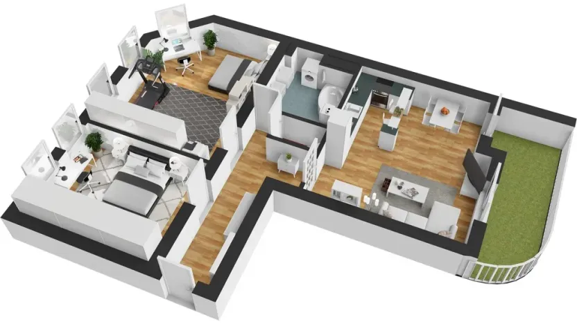 Prodej bytu 3+kk, Praha - Libeň, Františka Kadlece, 82 m2