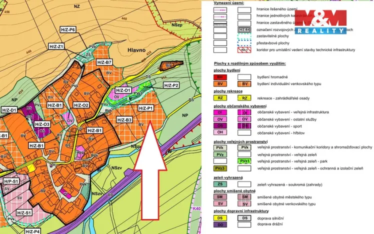 Prodej pozemku pro bydlení, Citice - Hlavno, 5749 m2