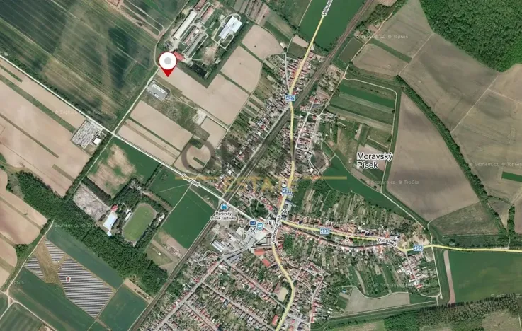 Prodej pole, Moravský Písek, 1125 m2