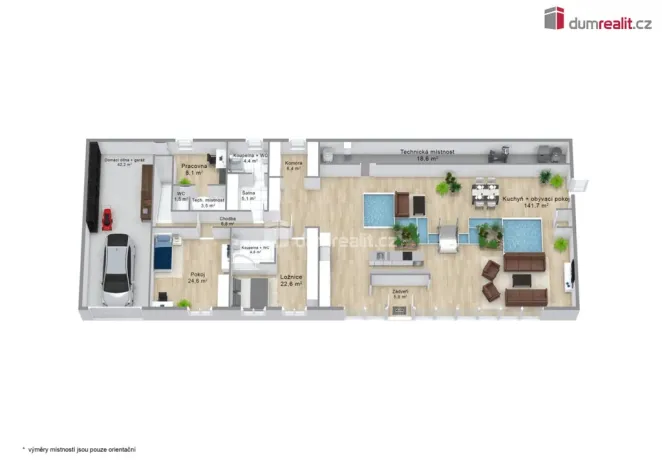 Prodej rodinného domu, Děčín - Děčín XXXIII-Nebočady, Vítězství, 296 m2