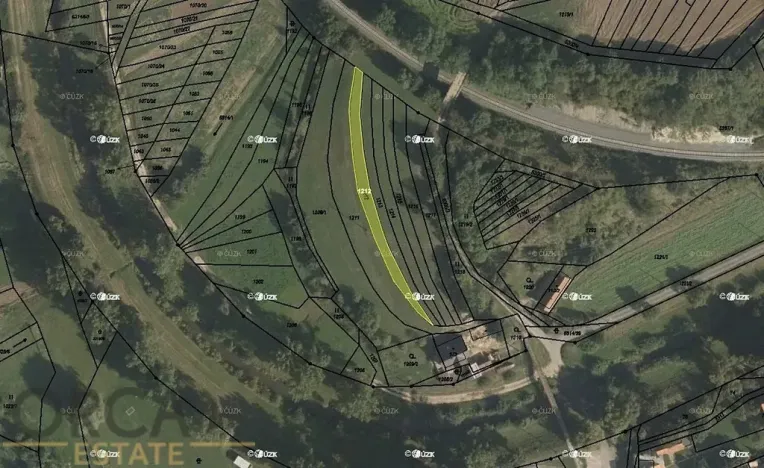 Prodej pole, Štítná nad Vláří-Popov, 446 m2