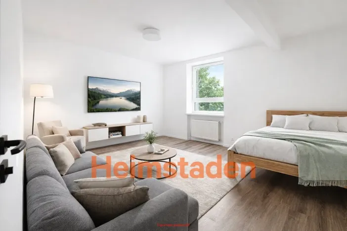 Pronájem bytu 1+kk, Havířov - Město, Kolmá, 25 m2