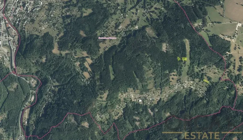 Prodej louky, Tanvald, 2920 m2