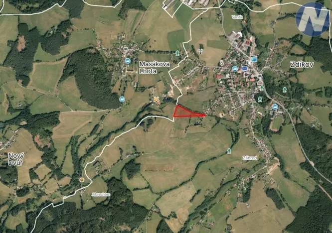 Prodej louky, Zdíkov, 14824 m2