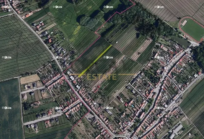 Prodej zahrady, Přísnotice, 1058 m2