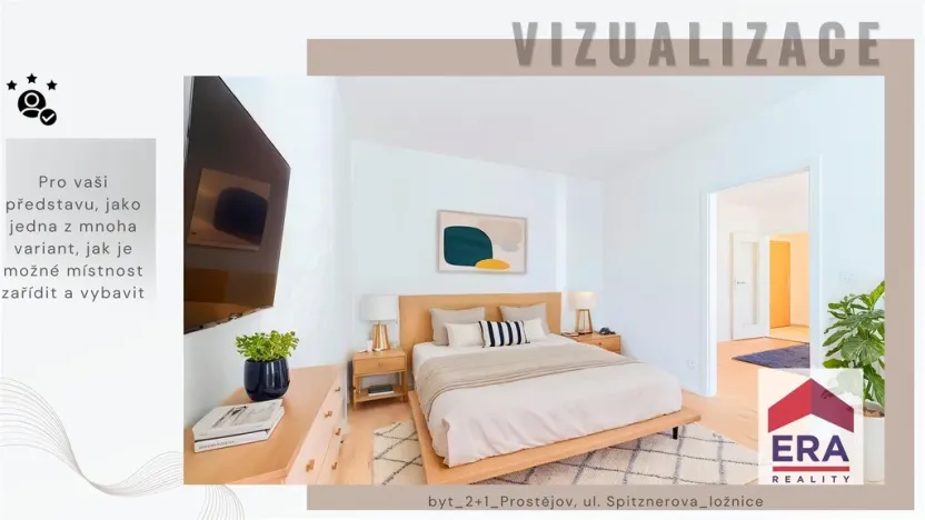 Pronájem bytu 2+1, Prostějov, Spitznerova, 56 m2