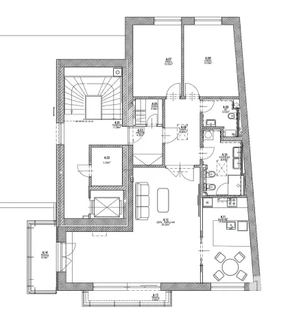 Pronájem bytu 3+1, Brno, Vinohrady, 107 m2