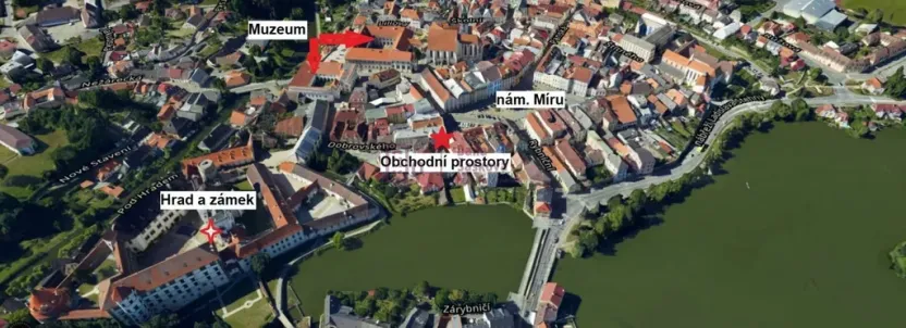 Pronájem restaurace, Jindřichův Hradec - Jindřichův Hradec I, nám. Míru, 50 m2