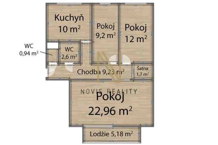 Prodej bytu 3+1, Horní Bříza, Komenského, 68 m2