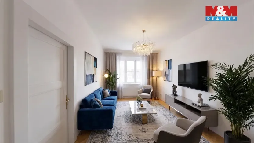 Prodej bytu 2+1, Praha - Vršovice, Madridská, 62 m2