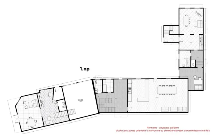 Prodej ubytování, Rynholec, nám. 1. máje, 561 m2