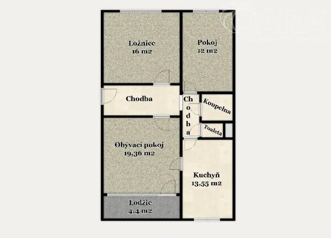 Pronájem bytu 3+1, Praha - Strašnice, Průběžná, 78 m2
