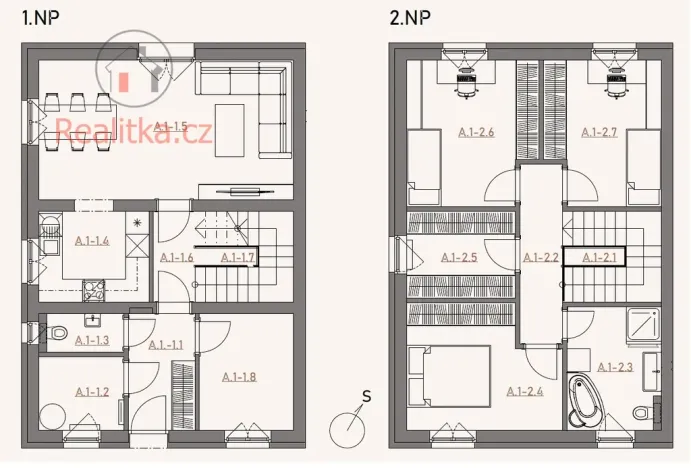 Prodej rodinného domu, Střemy, 120 m2