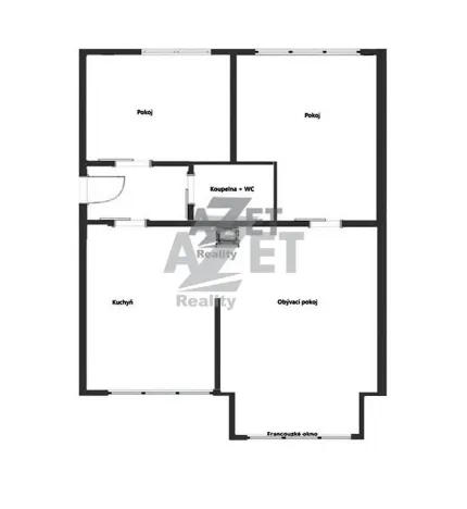 Prodej bytu 3+1, Krnov - Pod Bezručovým vrchem, Březinova, 71 m2
