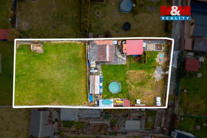 Prodej zahrady, Nýřany, 874 m2