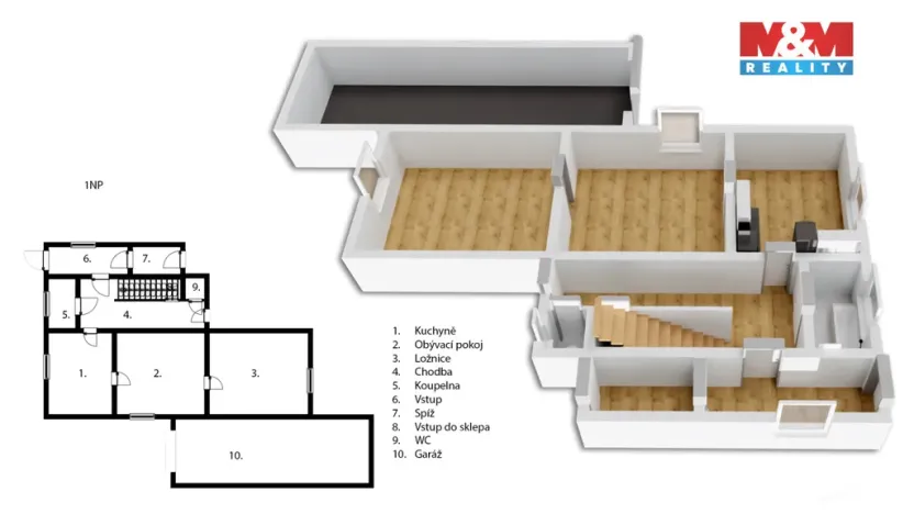 Prodej rodinného domu, Ústí nad Labem - Skorotice, Slovanská, 102 m2