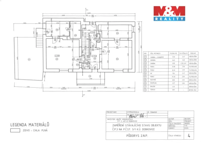 Prodej rodinného domu, Dobkovice, 224 m2