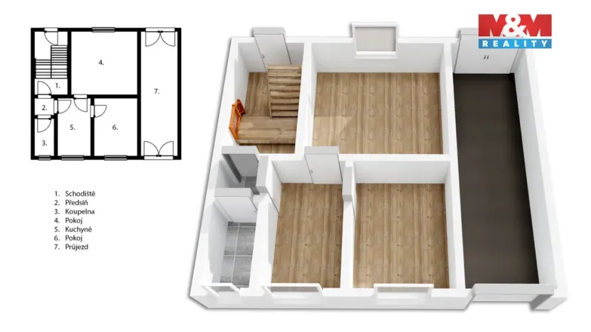 Prodej rodinného domu, Olomouc - Nový Svět, Sudova, 210 m2