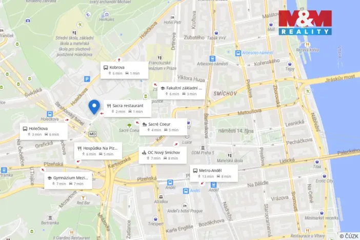 Prodej obchodního prostoru, Praha - Smíchov, Kobrova, 276 m2