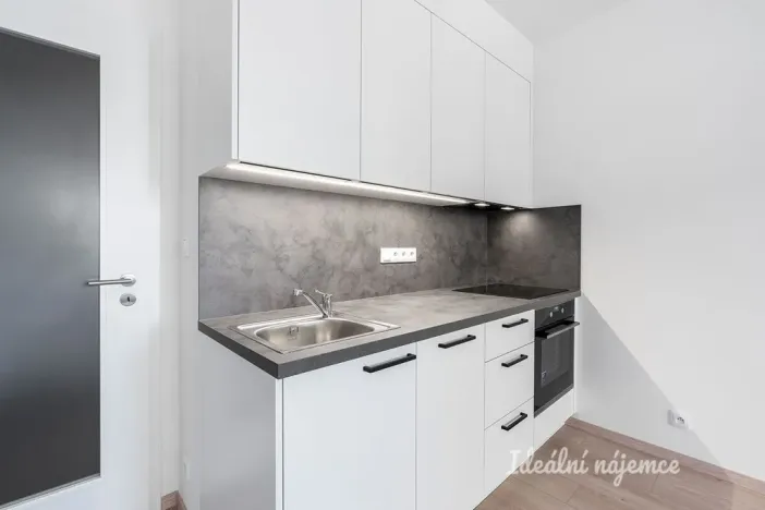 Pronájem bytu 1+kk, Praha - Vysočany, Gerstelova, 33 m2